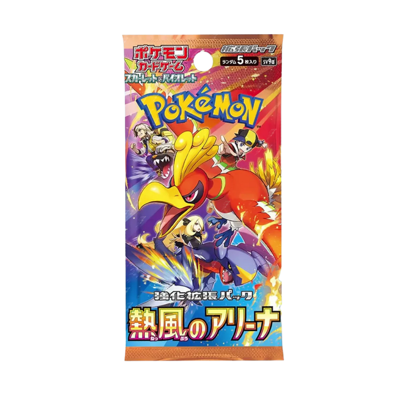 Pokemon Heatwave Arena sv9a Korean Booster Pack