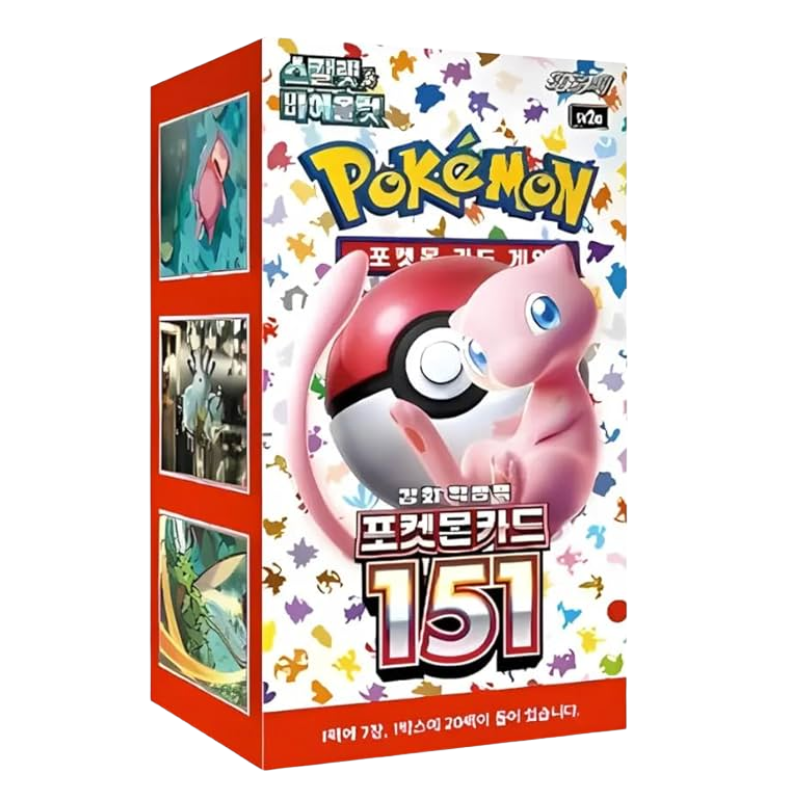 Pokemon 151 sv2a Korean Booster Box