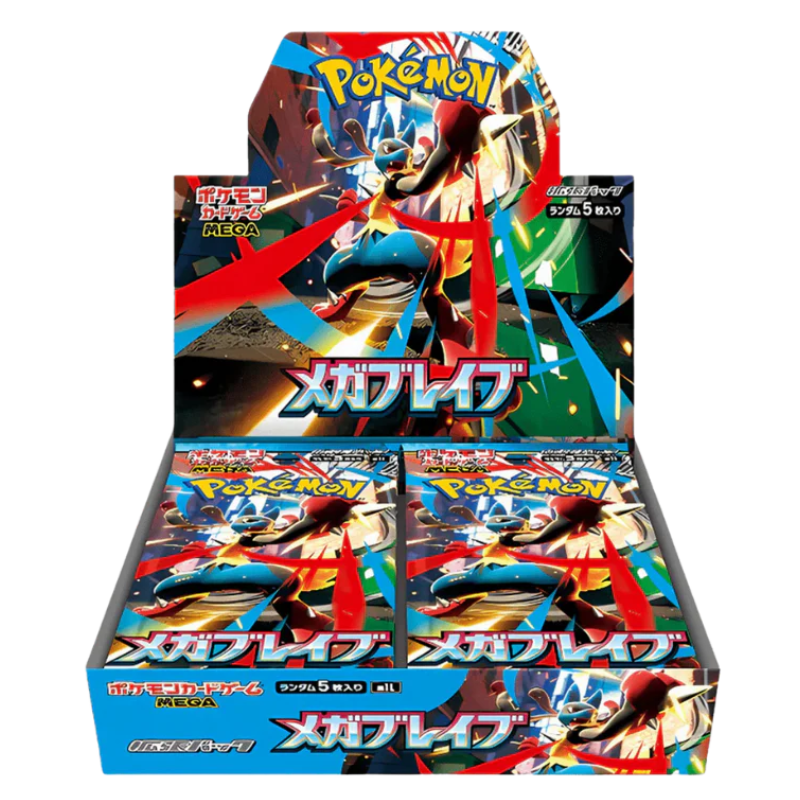 Pokemon Mega Brave M1L Japanese Booster Box