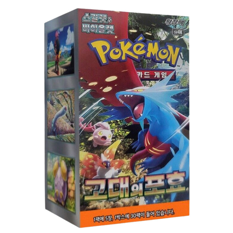 Pokemon Ancient Roar sv4K Korean Booster Box