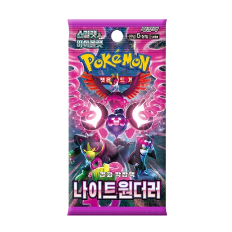 Pokemon Night Wanderer sv6a Korean Booster Pack