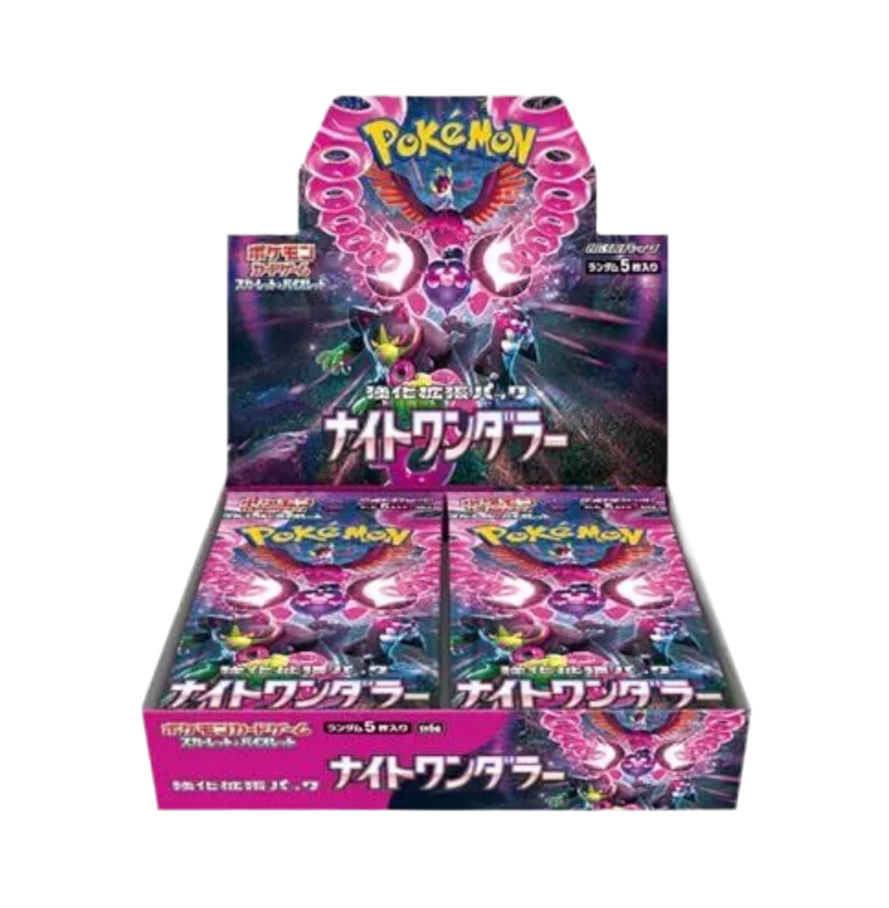Pokemon Night Wanderer Booster Box Japan