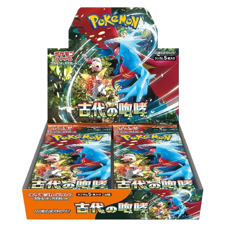 Pokemon Ancient Roar sv4K Japanese Booster Box