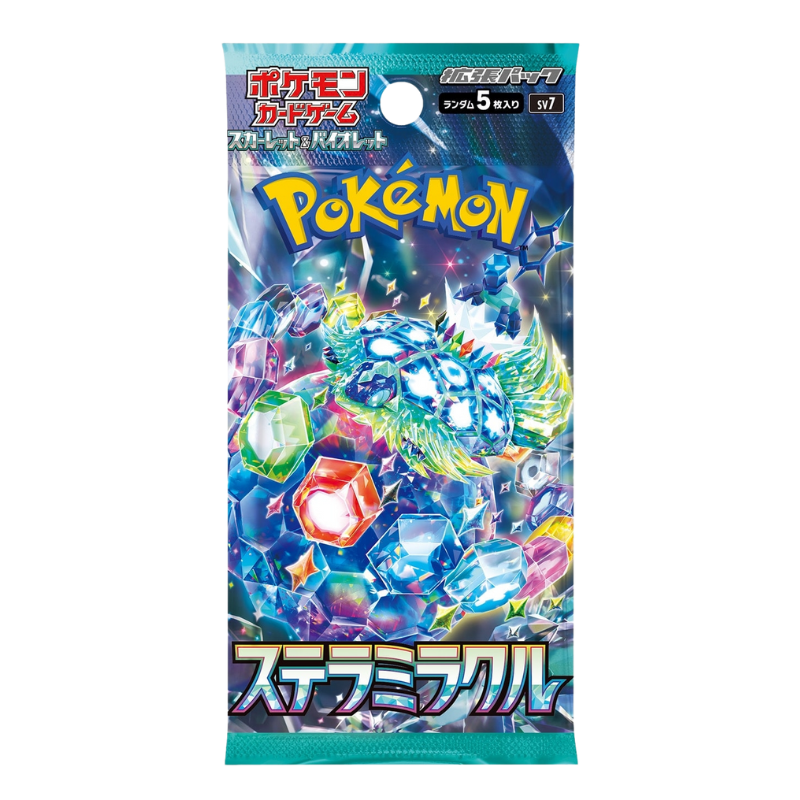 Pokemon Stellar Miracle sv7 Japanese Booster Pack