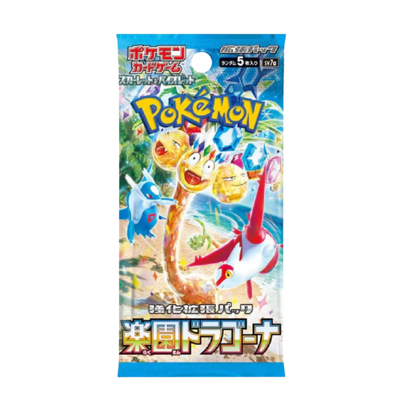 Pokemon Paradise Dragona sv7a Korean Booster Pack