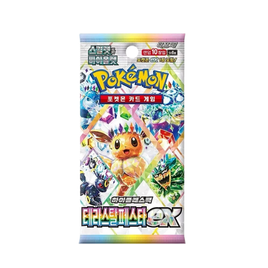 Pokemon Eeveelutions Terastal Festival ex High Class sv8a Korean Booster Pack