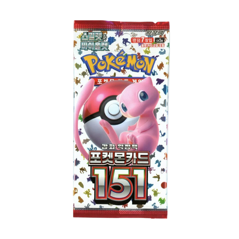 Pokemon 151 sv2a Korean Booster Pack