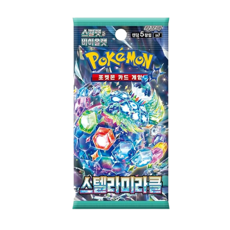 Pokemon Stellar Miracle sv7 Korean Booster Pack