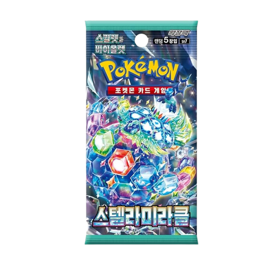 Pokemon Stellar Miracle sv7 Korean Booster Pack