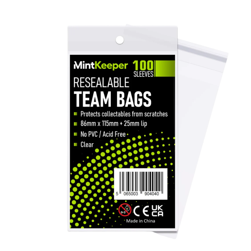MintKeeper - Resealable Team Bags - 100x