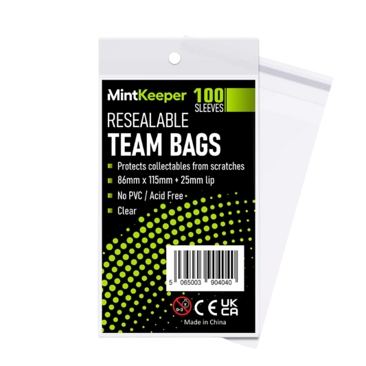 MintKeeper - Resealable Team Bags - 100x