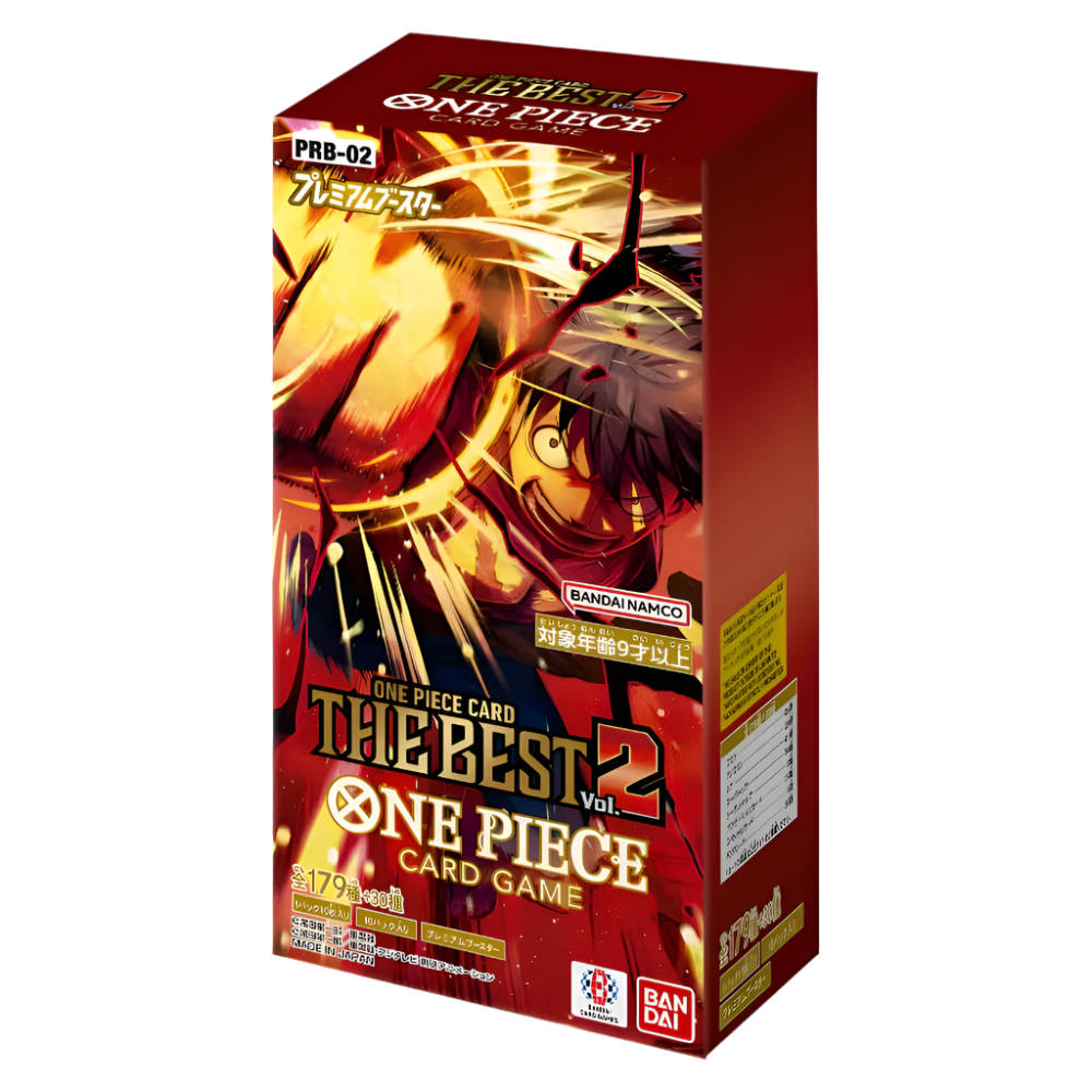 One Piece The Best PRB-02 Japanese Booster Box