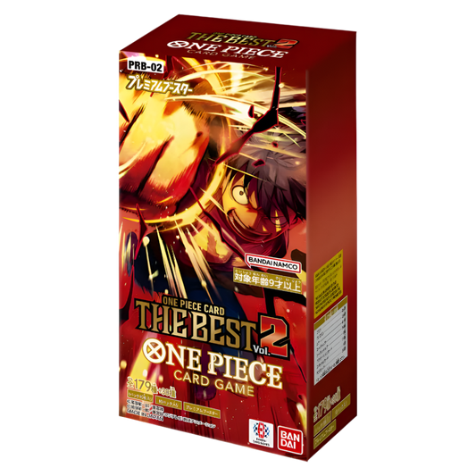 One Piece The Best PRB-02 Japanese Booster Box
