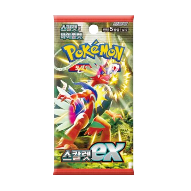 Pokemon Scarlet sv1S Korean Booster Pack