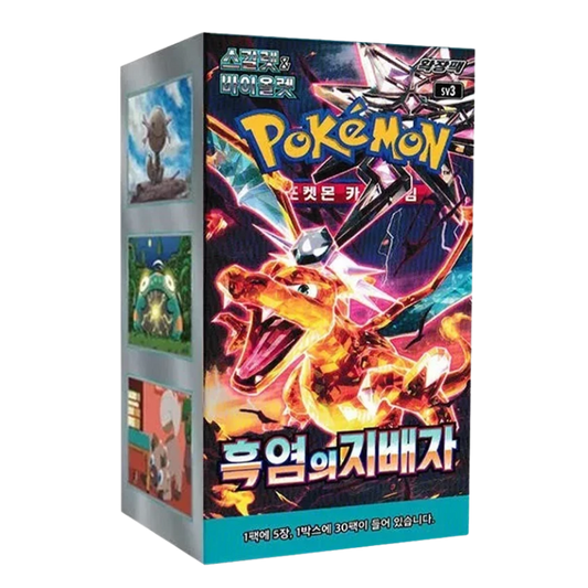 Pokemon Ruler Of The Black Flame sv3 Korean Booster Box