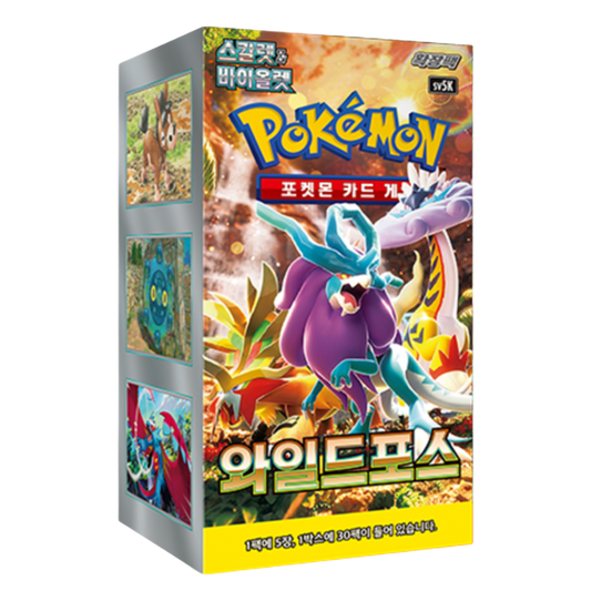 Pokemon Wild Force sv5K Korean Booster Box