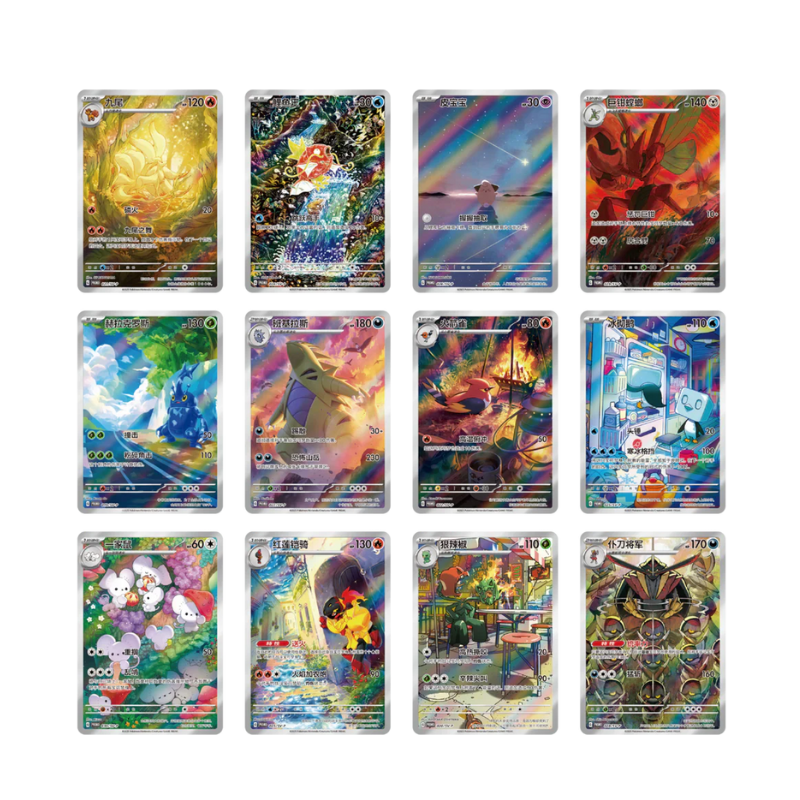 Pokemon Metal Deck Box Simplifed Chinese Box Set