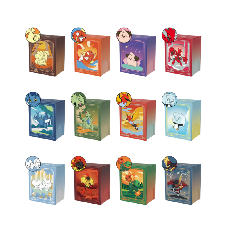 Pokemon Metal Deck Box Simplifed Chinese Box Set