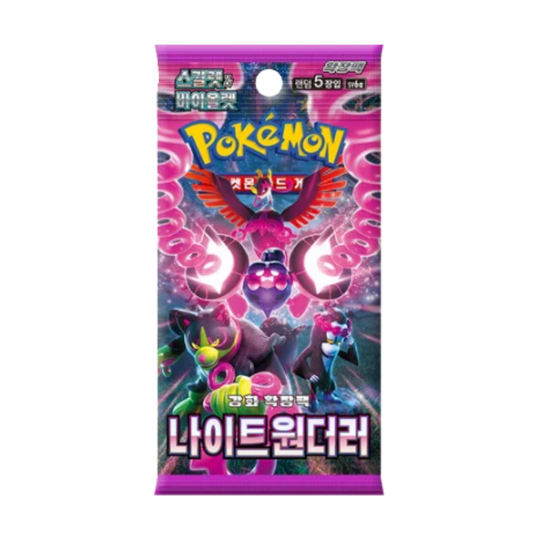 Pokemon Night Wanderer sv6a Korean Booster Pack