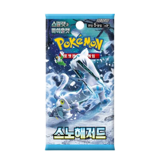 Pokemon Snow Hazard sv2P Korean Booster Pack