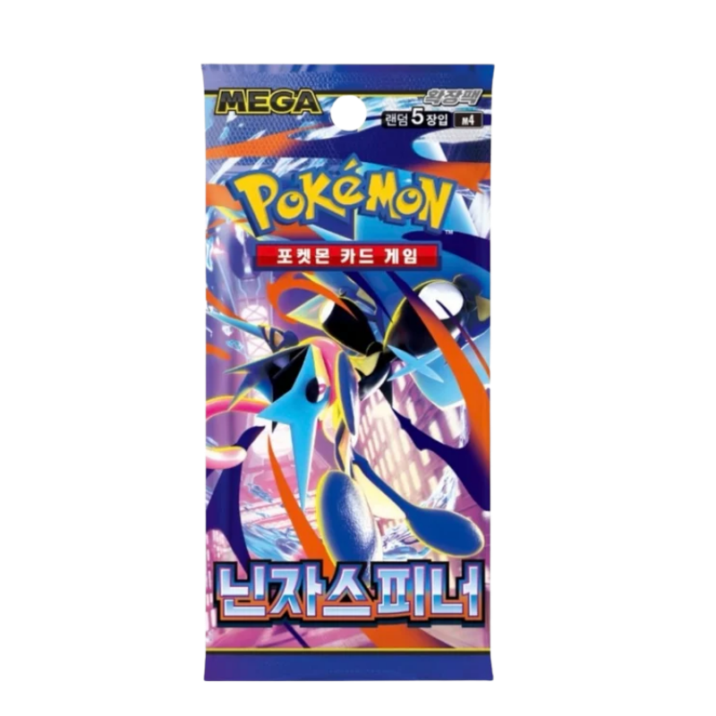 Pokemon Ninja Spinner m4 Korean Booster Pack