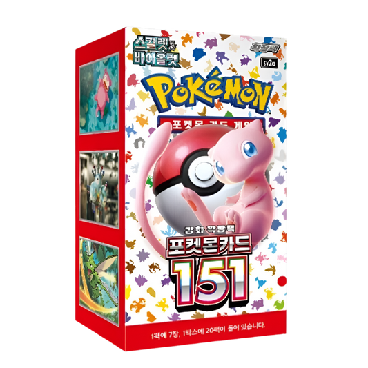 Pokemon 151 sv2a Korean Booster Box