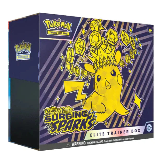 Pokemon Scarlet & Violet Surging Sparks: Elite Trainer Box (ETB)