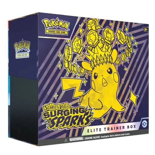 Pokemon Scarlet & Violet Surging Sparks: Elite Trainer Box (ETB)