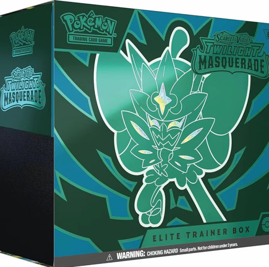 Pokemon Scarlet & Violet Twilight Masquerade: Elite Trainer Box (ETB)