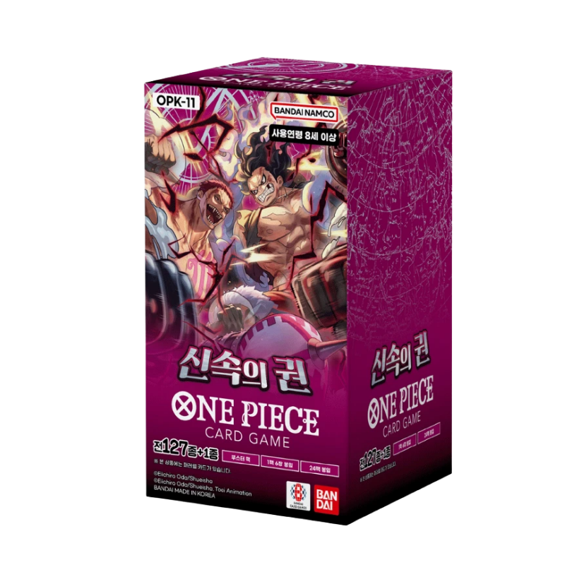One Piece Divine Fist OPK-11 Korean Booster Box