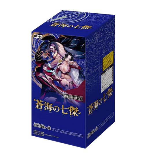 One Piece The Azure Sea’s Seven OP-14 Japanese Booster Box