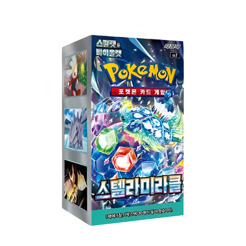 Pokemon Stellar Miracle sv7 Korean Booster Box