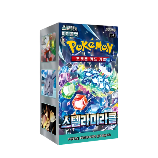 Pokemon Stellar Miracle sv7 Korean Booster Box